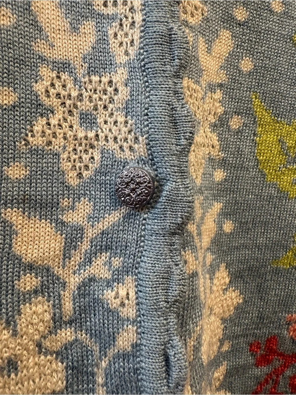 Oleana Silk Wool Sweater Beautiful Like New - Picture 4 of 8